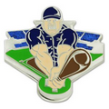 Baseball - Player in Field Pin